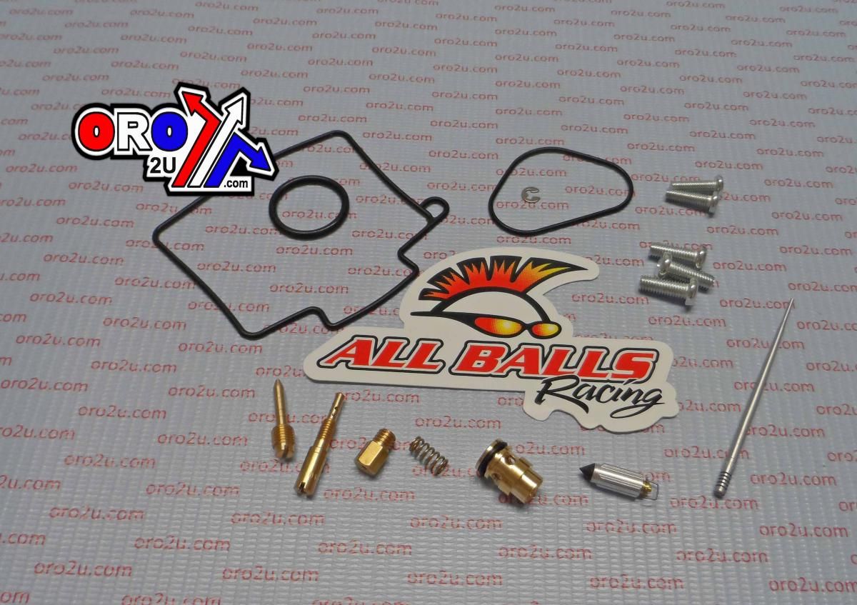 CARBURETOR REBUILD KIT 12-22 YAM YZ125/X, ALLBALLS 26-1145 DIRT