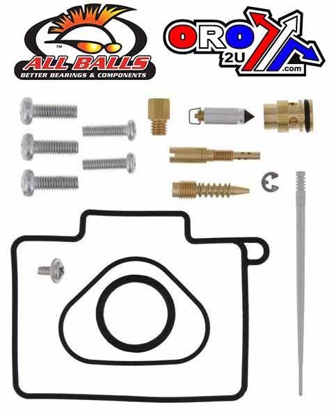 CARBURETOR REBUILD KIT 2001 SUZ RM 125, ALLBALLS 26-1125 DIRT