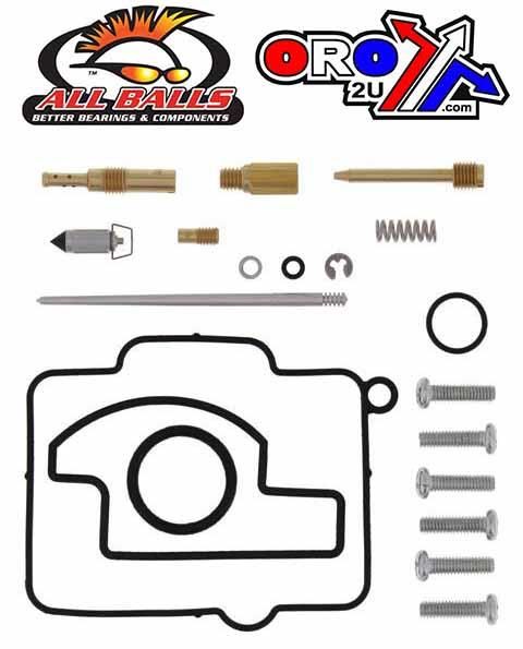 CARBURETOR REBUILD KIT 2004 KAW KX250, ALLBALLS 26-1135 DIRT