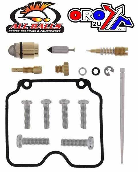 CARBURETOR REBUILD KIT 01-22 YAM TW200 TRAILWAY, ALLBALLS 26-1152 DIRT