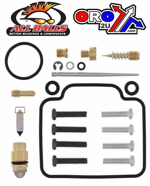 CARBURETOR REBUILD KIT 92- 02 YAM XT/TTR225, ALLBALLS 26-1155 DIRT