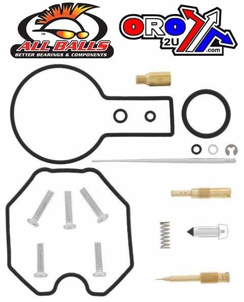CARBURETOR REBUILD KIT 98-04 HON XR400R, ALLBALLS 26-1160 DIRT - Image 2