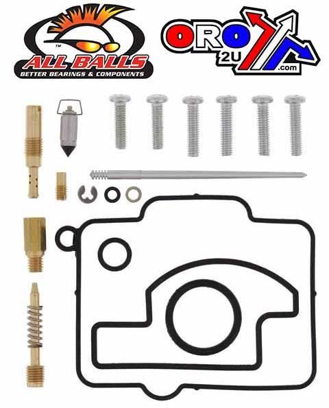 CARBURETOR REBUILD KIT 2003 SUZ RM250, ALLBALLS 26-1174 DIRT