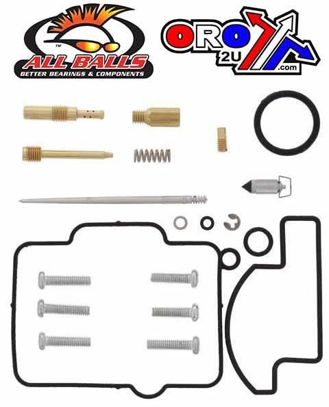 CARBURETOR REBUILD KIT 2001 SUZ RM250, ALLBALLS 26-1176 DIRT