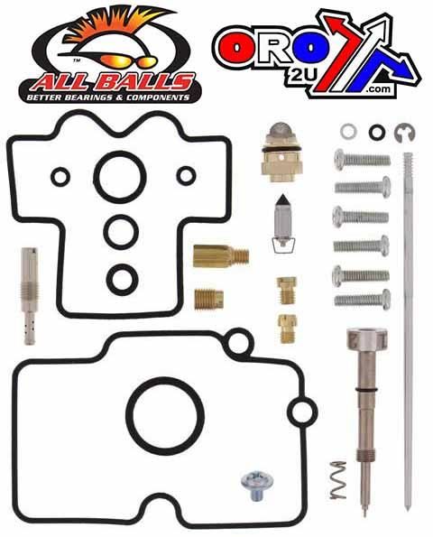 CARBURETOR REBUILD KIT 01-02 YAM YZ250F, ALLBALLS 26-1287 DIRT