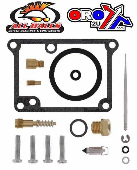 CARBURETOR REBUILD KIT 90-98 YAM RT180, ALLBALLS 26-1313 DIRT