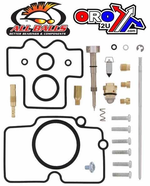CARBURETOR REBUILD KIT 00-02 YAM YZ426F, ALLBALLS 26-1439 DIRT