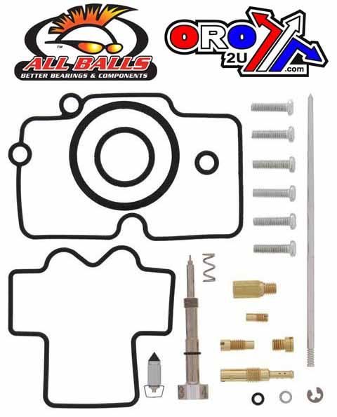 CARBURETOR REBUILD KIT 08-09 SUZUKI RMZ250, ALLBALLS 26-1492 DIRT