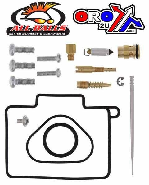 CARBURETOR REBUILD KIT 2002 SUZ RM125, ALLBALLS 26-1495 DIRT