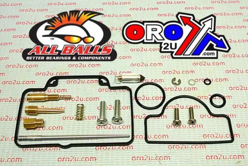 CARBURETOR REBUILD KIT 1991 YAM YZ250, ALLBALLS 26-1531 DIRT