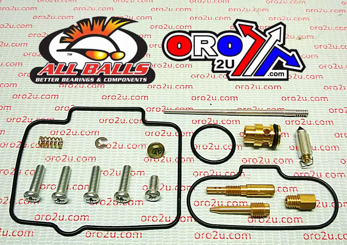 CARBURETOR REBUILD KIT 1998 YAM YZ125, ALLBALLS 26-1533 DIRT