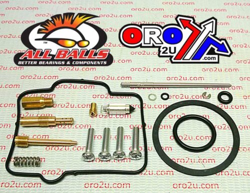CARBURETOR REBUILD KIT 97-98 HON CR250R, ALLBALLS 26-1546 DIRT