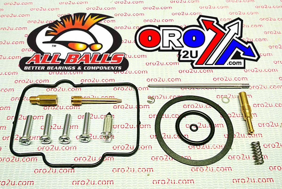 CARBURETOR REBUILD KIT 1996 HON CR250R, ALLBALLS 26-1547 DIRT