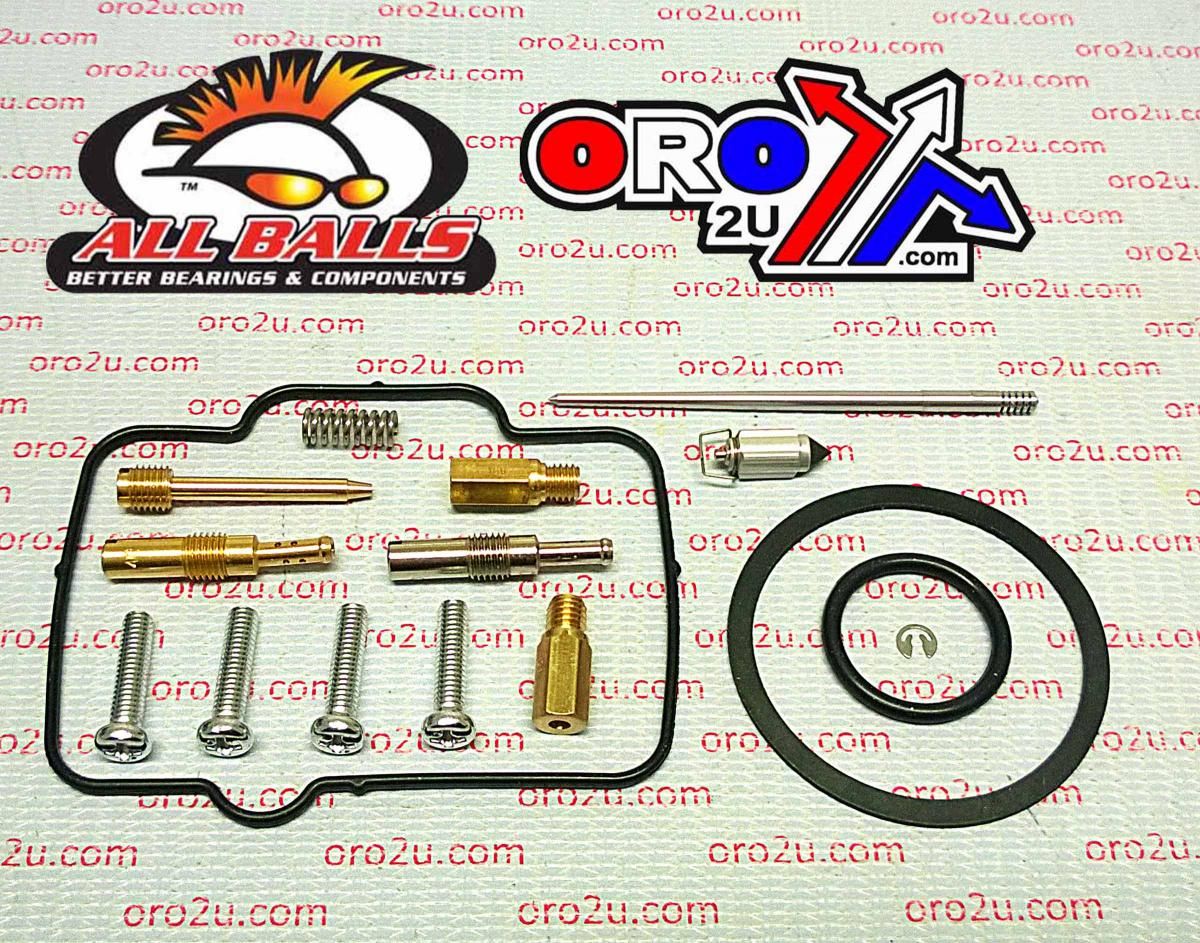 CARBURETOR REBUILD KIT 96-97 KAW KX125, ALLBALLS 26-1557 DIRT - Image 2