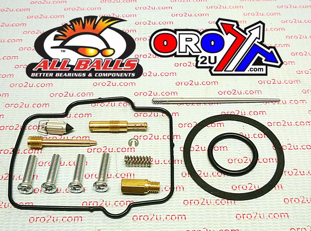 CARBURETOR REBUILD KIT 1993 KAW KX250, ALLBALLS 26-1582 DIRT - Image 2