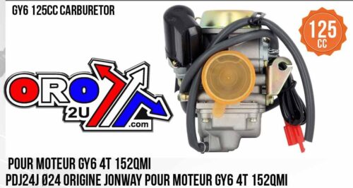 CARBURETOR GY6 125cc 4T CARBGY6125