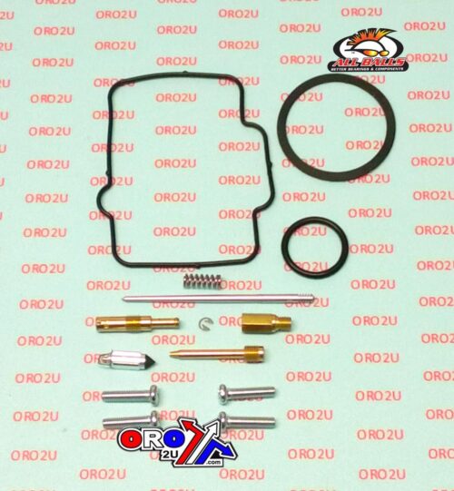 CARBURETOR REBUILD KIT 1986 HON CR125R, ALLBALLS 26-1737 DIRT
