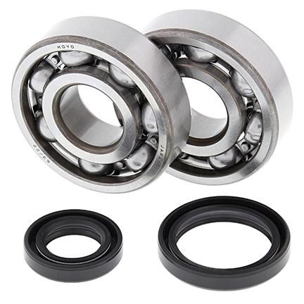 CRANKSHAFT BEARING & SEAL KIT, ALLBALLS 24-1016 RM125 89-08
