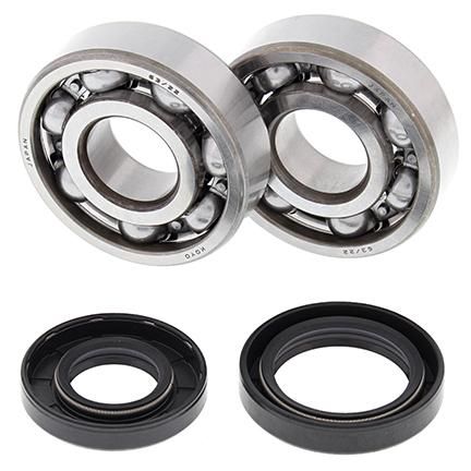CRANKSHAFT BEARING & SEAL KIT, ALLBALLS 24-1025 YZ125 01-04