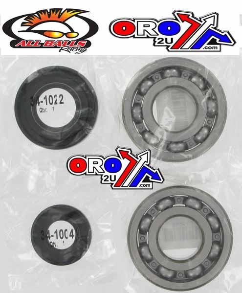 CRANKSHAFT BEARING & SEAL KIT, ALLBALLS 24-1029 YZ250 01-13