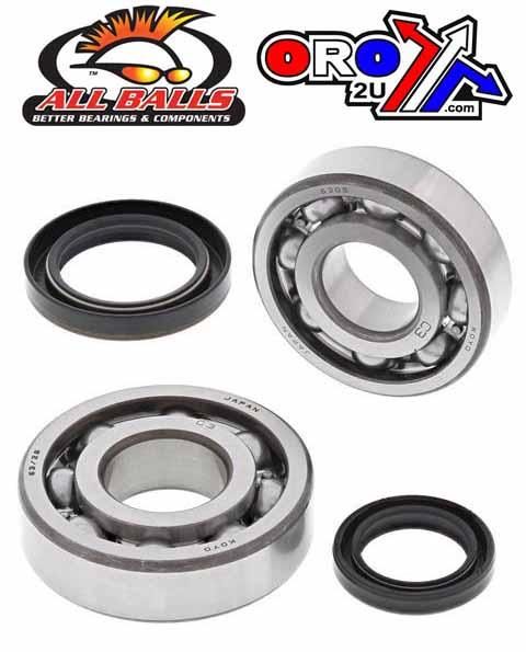 CRANKSHAFT BEARING & SEAL KIT, ALLBALLS 24-1091 RMX250 89-94