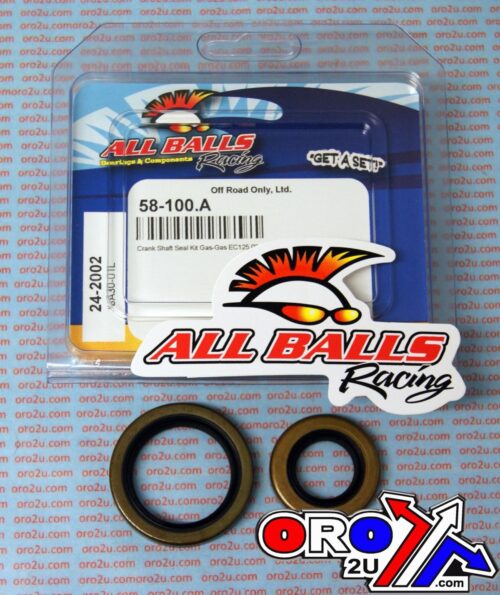 CRANKSHAFT SEAL KIT ALLBALLS, ALLBALLS 24-2002