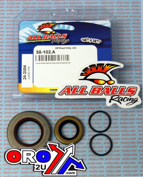 CRANKSHAFT SEAL KIT ALLBALLS, ALLBALLS 24-2004
