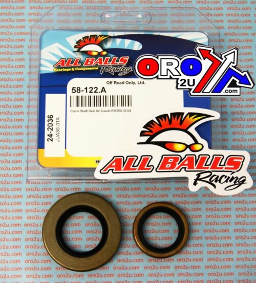 CRANKSHAFT SEAL KIT ALLBALLS, ALLBALLS 24-2036