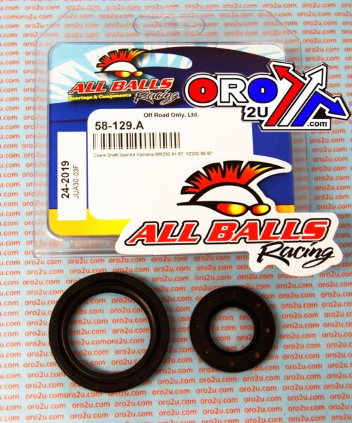 CRANKSHAFT SEAL KIT ALLBALLS, ALLBALLS 24-2019