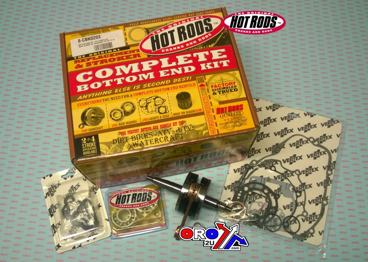 CRANKSHAFT BOTTOM KIT KX100 14-19, HOTROD CBK0203 KAWASAKI MX - Image 2