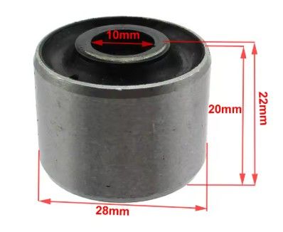 ENGINE BUSH SIZE 10x28x20 GY6 50 60 80 100 125 150 RSZ SCOOTER
