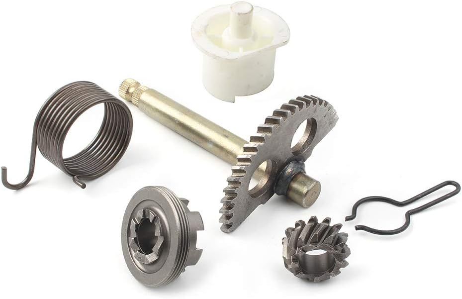 KICK START SPINDLE GEAR AND SPRING SET YAMAHA PW50 3L5-15601-00-00 3L5-15631-00-00 - Image 5