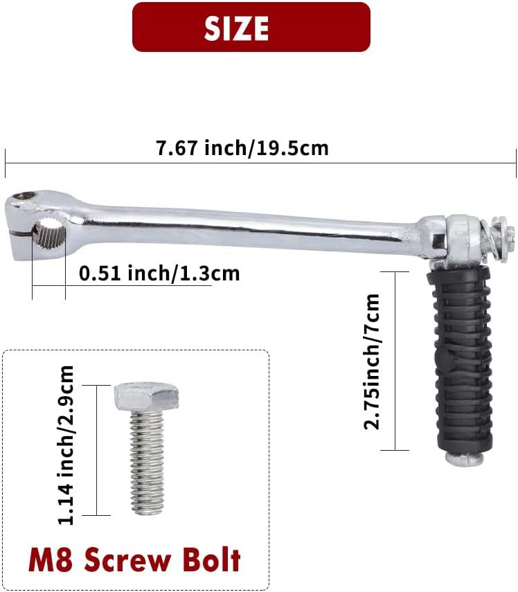 KICKSTART LEVER 69-94 HONDA Z50 CT70 CT90 CS90 28300-120-000 28300-181-770