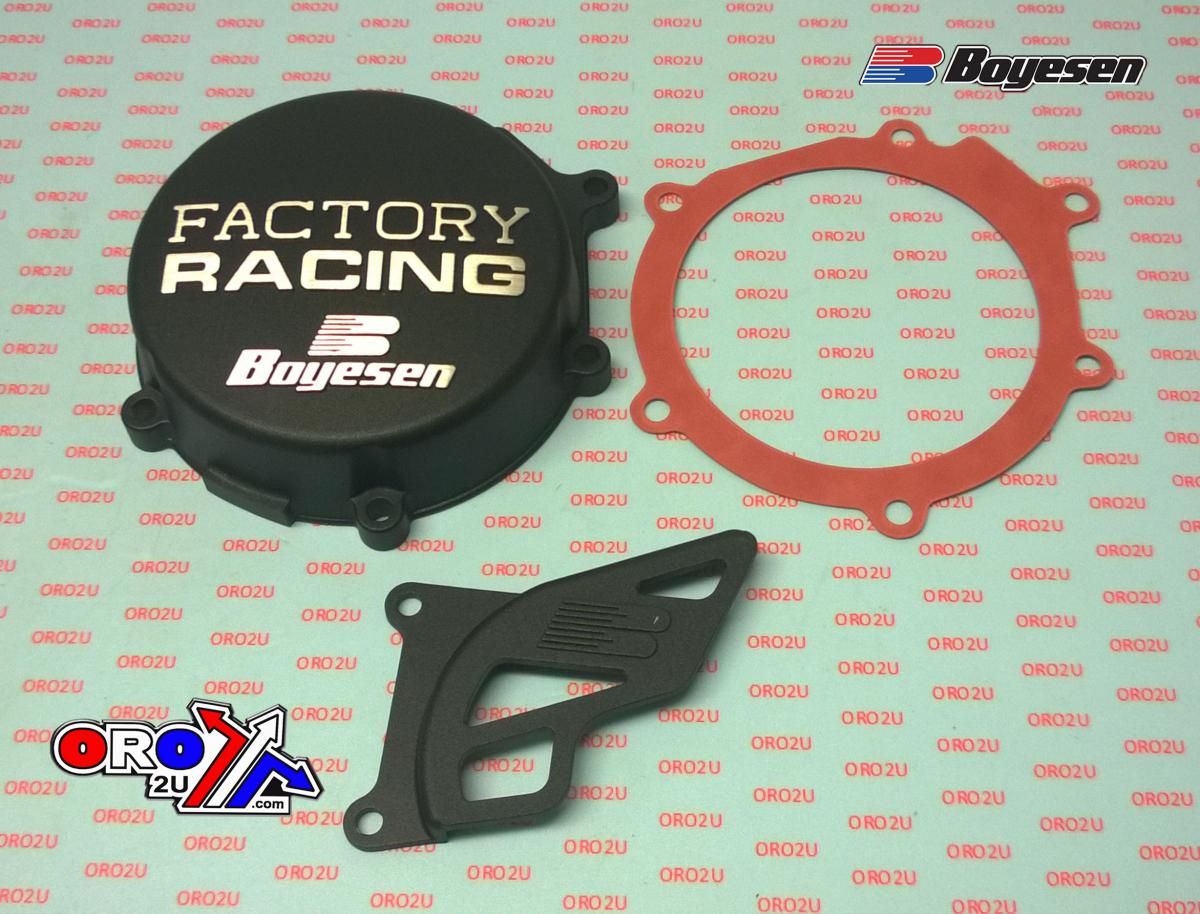 IGNITION COVER 00-05 KX65, 03-05 RM60/65 IGNITION COVER, BOYESEN SC-10CB BLACK - Image 2