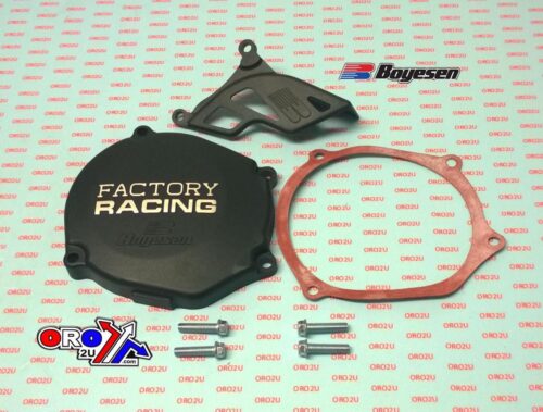 IGNITION COVER 02-24 YZ85, BOYESEN SC-30B, BLACK