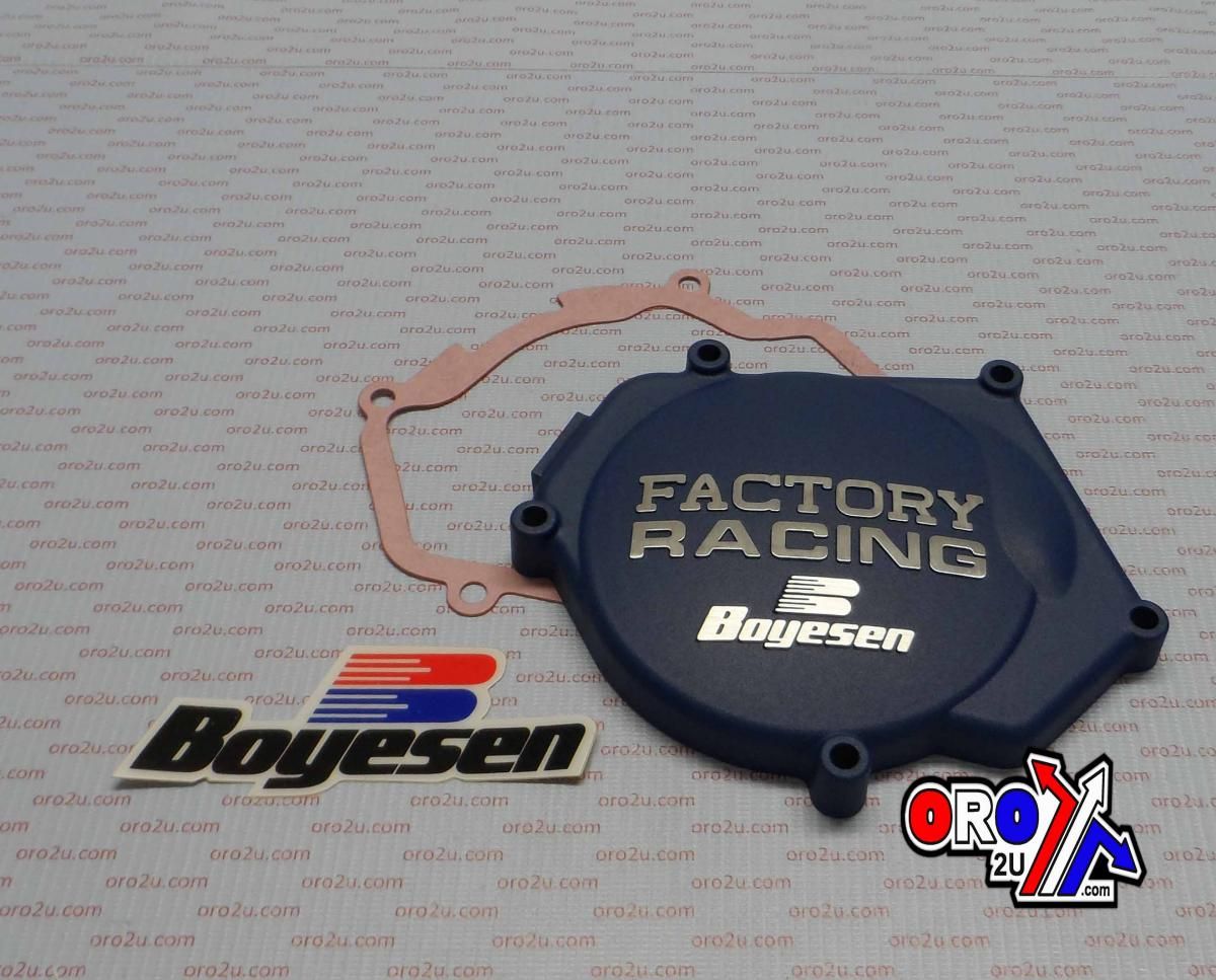 IGNITION COVER 99-25 YZ250, BOYESEN SC-32AL BLUE - Image 2