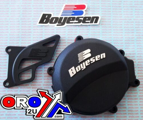 IGNITION COVER 06-24 KX65, BOYESEN SC-10DB, BLACK