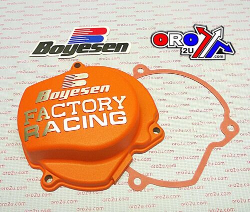 IGNITION COVER 09-23 KTM65, BOYESEN SC-040AO ORANGE