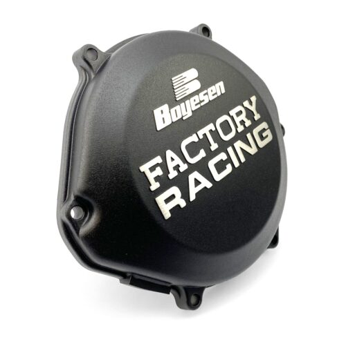 CLUTCH COVER 87-01 CR250 CR500, BOYESEN CC-02B HONDA MX