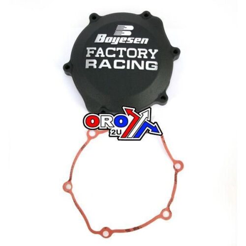 CLUTCH COVER 03-25 YZ85 BLACK, BOYESEN CC-30B YAMAHA MX