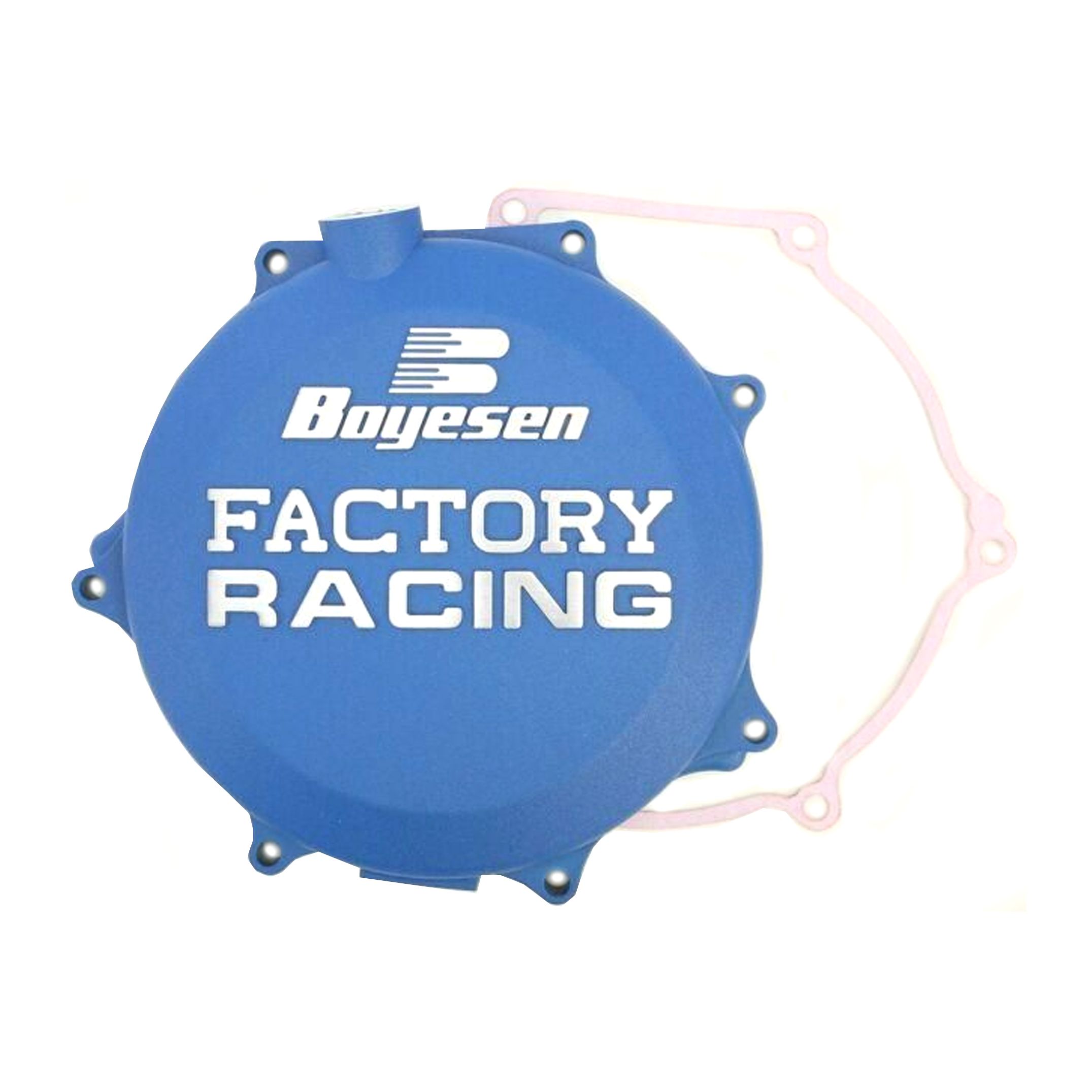 CLUTCH COVER 06-15 KX450F, BOYESEN CC-18L BLUE - Image 2