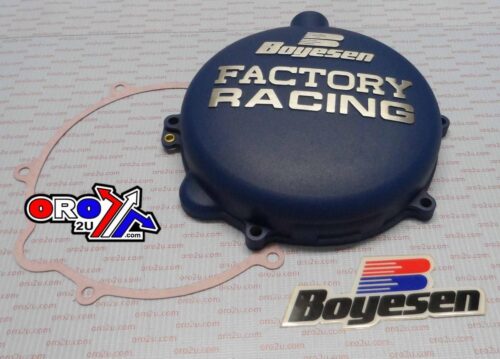 CLUTCH COVER 03-13 KTM250SX, BOYESEN CC-42L BLUE