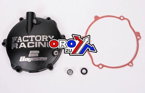 CLUTCH COVER YZ125 94-04 BLACK, BOYESEN CC-31B