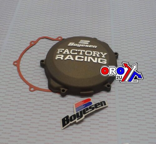 CLUTCH COVER 99-25 YZ250, BOYESEN CC-32AM MAGNESIUM
