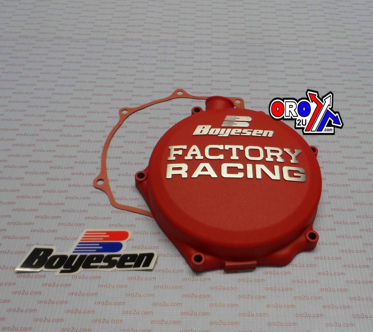 CLUTCH COVER 07-24 RM-Z 250, BOYESEN CC-27R RED - Image 2