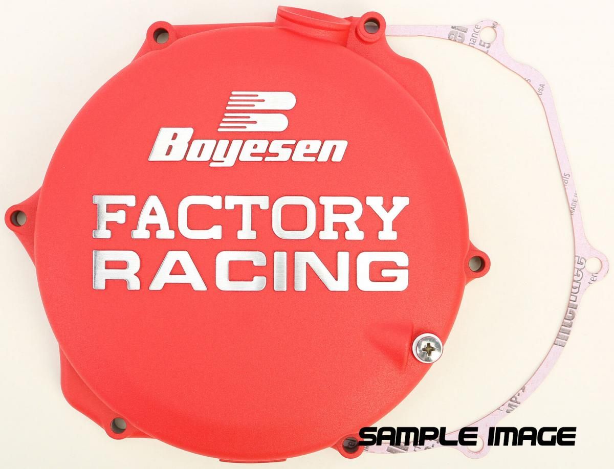 CLUTCH COVER 07-24 RM-Z 250, BOYESEN CC-27R RED
