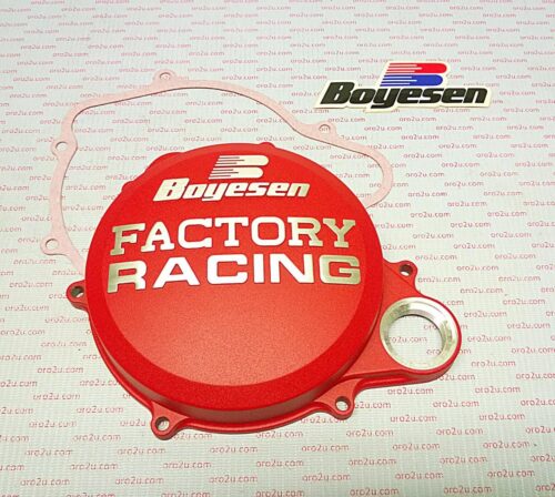 CLUTCH COVER 10-17 CRF250R, BOYESEN CC-07AR RED