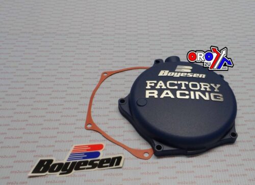 CLUTCH COVER 09-20 KX250F, BOYESEN CC-17AL BLUE