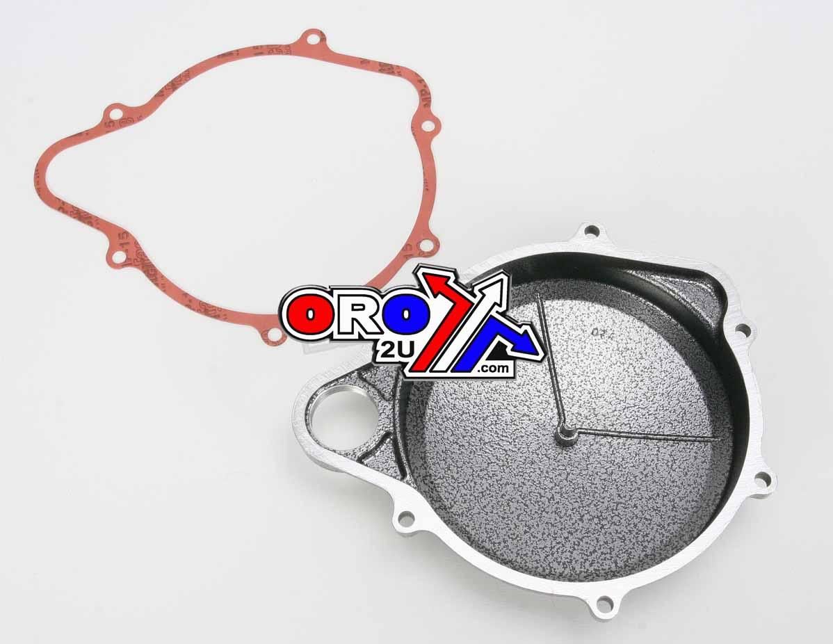 CLUTCH COVER 10-17 CRF250R, BOYESEN CC-07A SILVER/BLACK - Image 3