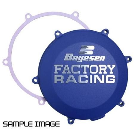 CLUTCH COVER 13-15 KTM 250 SXF, BOYESEN CC-44AL BLUE - Image 2